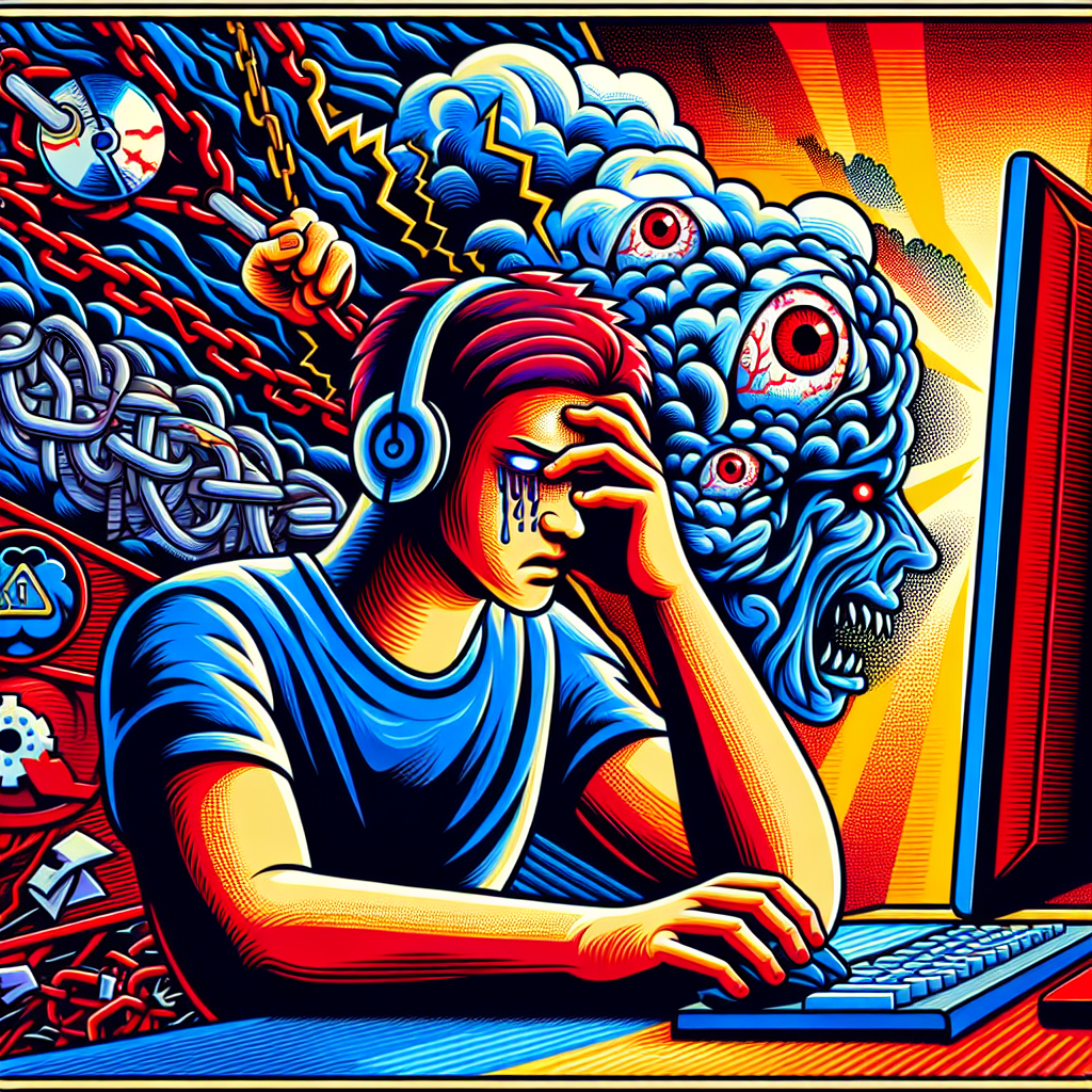 Bahaya Tersembunyi: Dampak Negatif Bermain Game Online bagi Kesehatan Mental dan Fisik